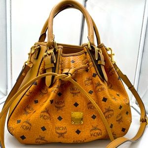 ❌SOLD❌Auth MCM Visetos Drawstring